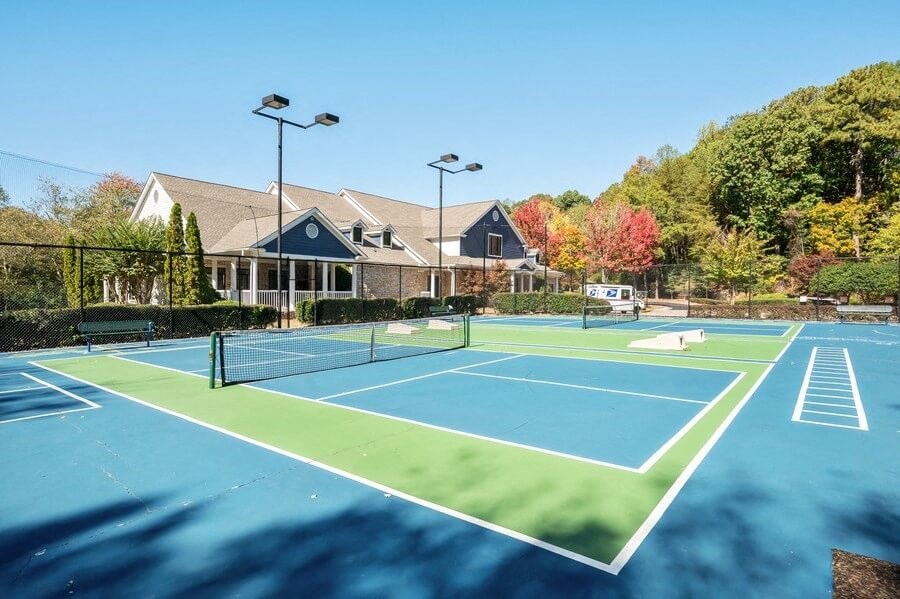 Tennis courts