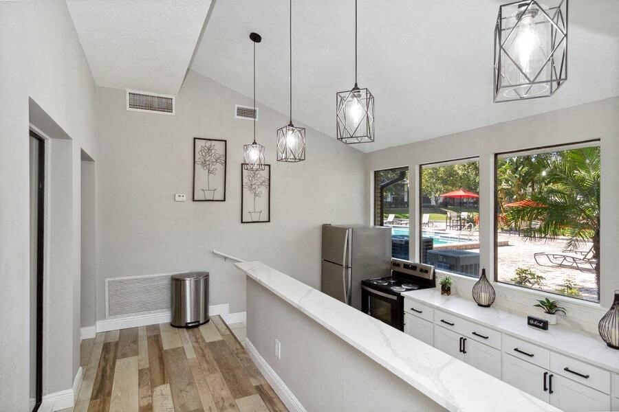 Community kitchen area