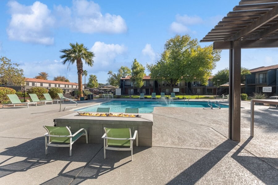 Community pool and sundeck at Verona Park, Arizona, 85210