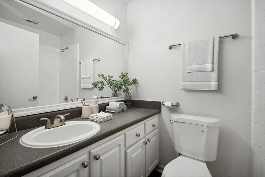 Model primary bathroom