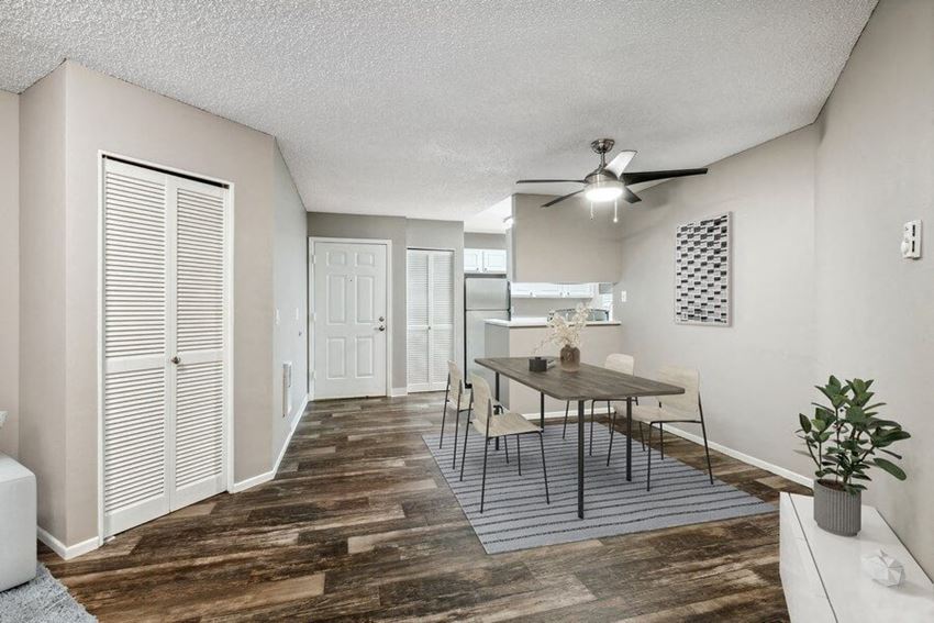 Model dining room