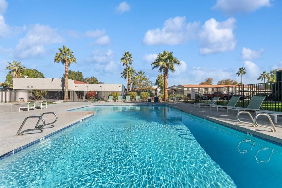 Community pool and sundeck