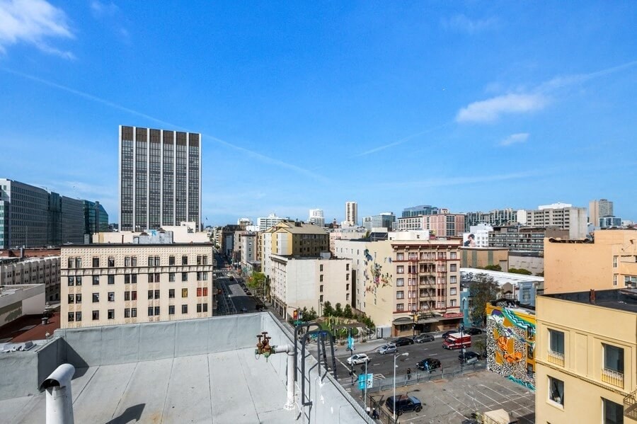 View of SF around TL apartments