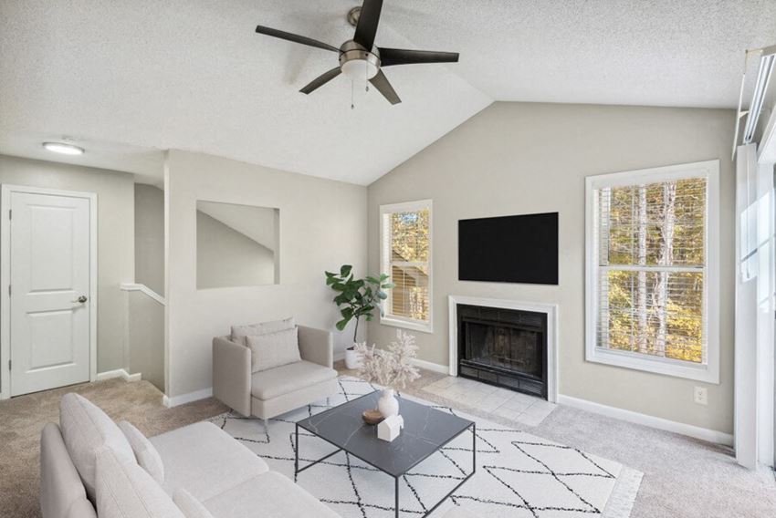 Model apartment living room - Photo Gallery
