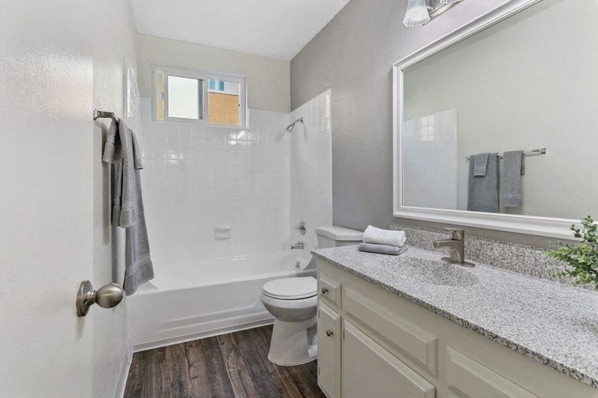 Model bathroom