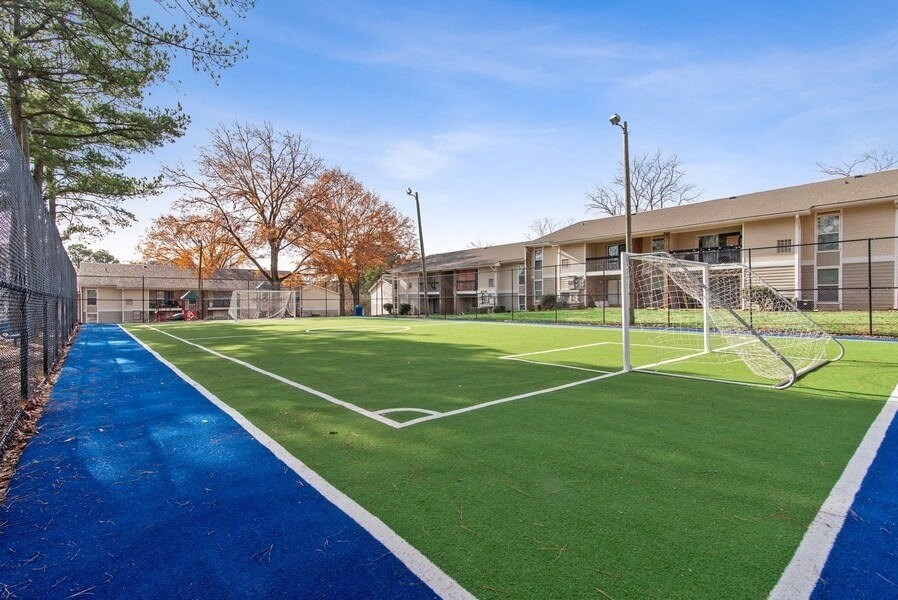 Community soccer field
