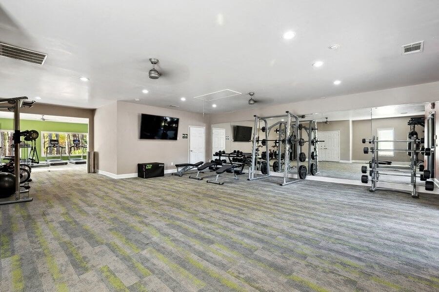 Large fitness center