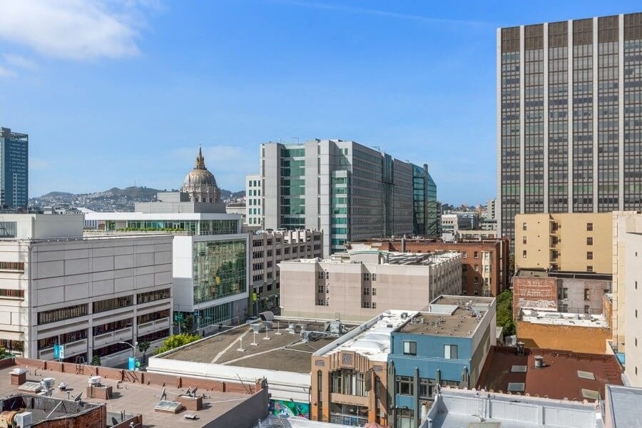 View of SF from apartments
