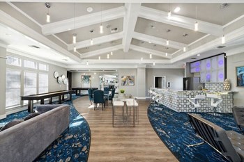 Clubhouse game room and lounge area - Photo Gallery 14