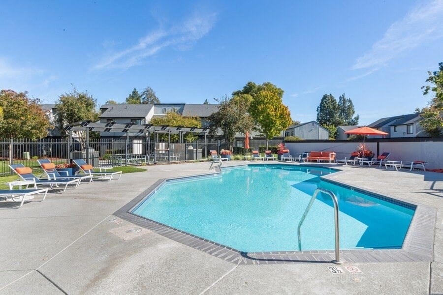 Community pool and sundeck
