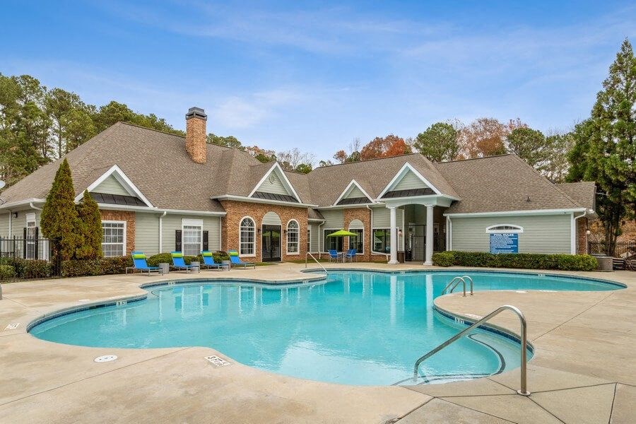 Swimming pool and sundeck