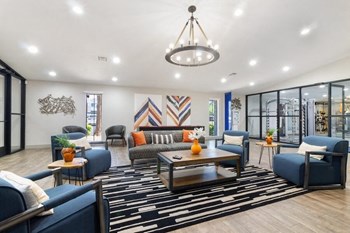 Clubhouse lobby