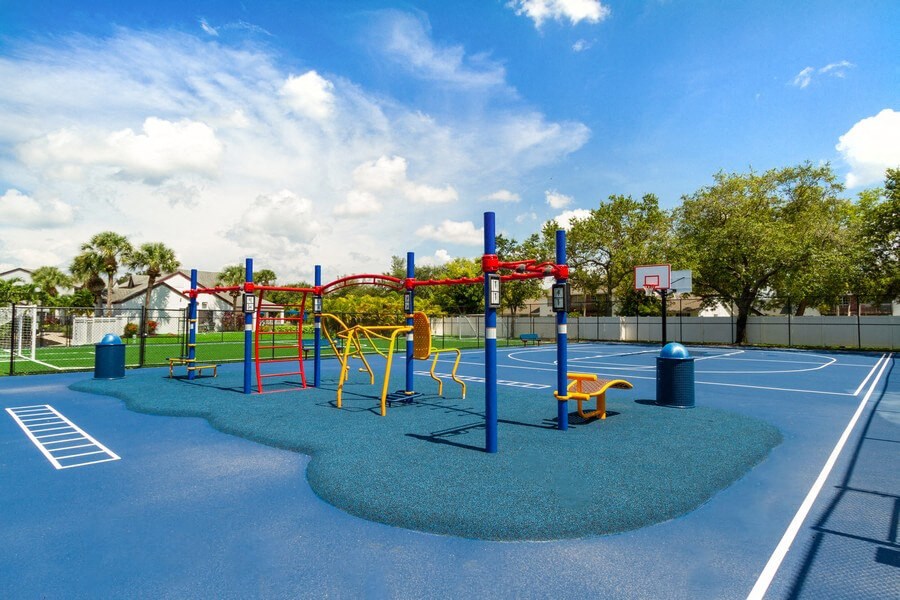 Playground area