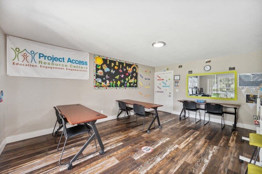 Clubhouse classroom area