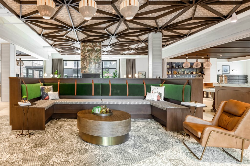 Lobby area with  seating