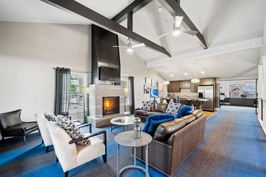 Community lounge space