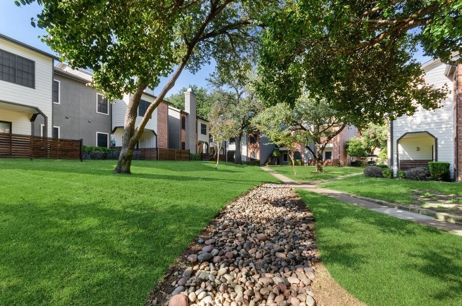 Community walking path