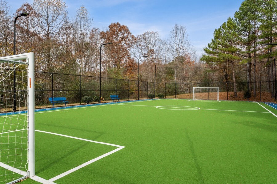 Community soccer field