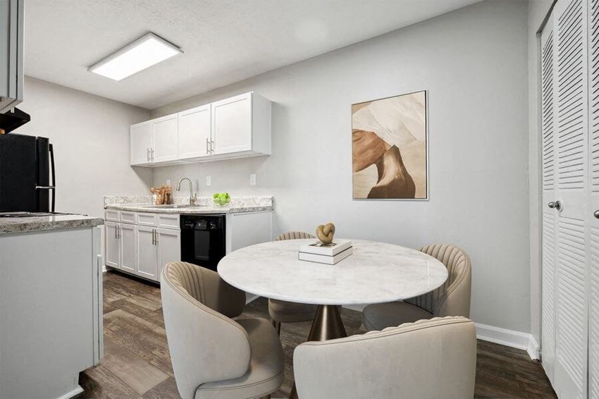 Model dining room