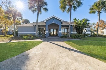 Clubhouse entrance