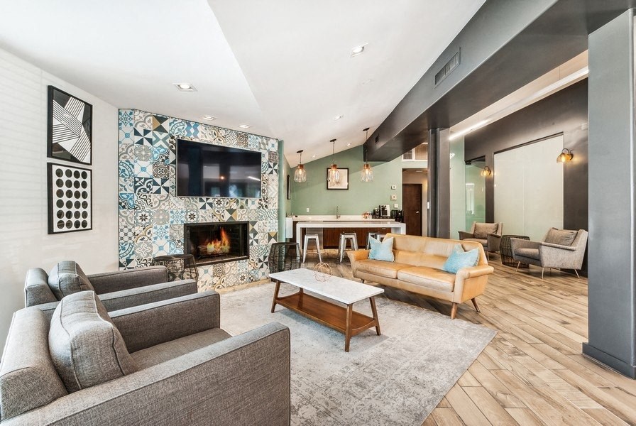 Community lounge space