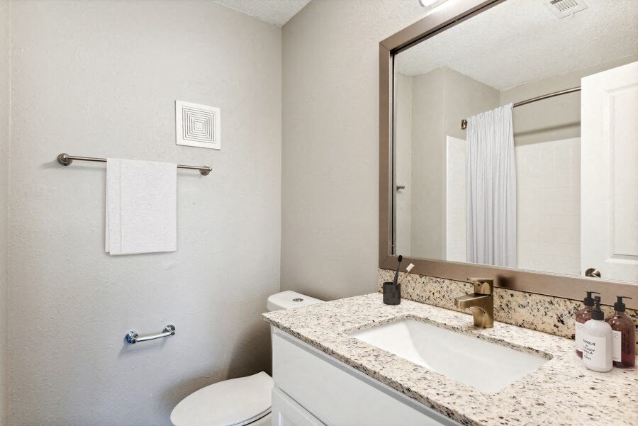 Model apartment bathroom
