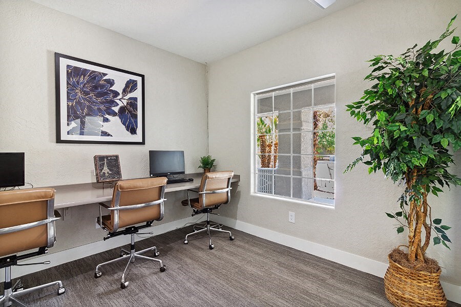 Community Leasing Office at Verraso Apartments in Las Vegas, NV.