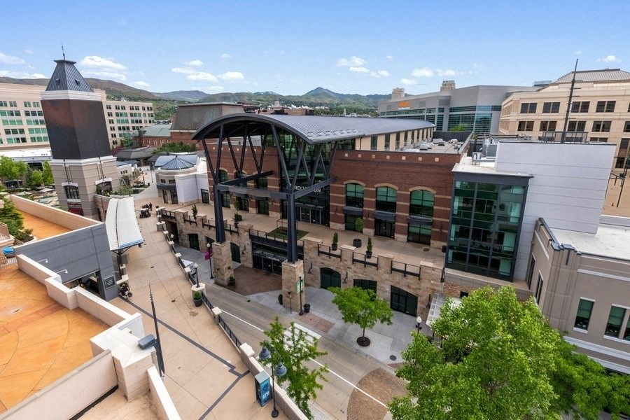 View of Gateway mall from apartment