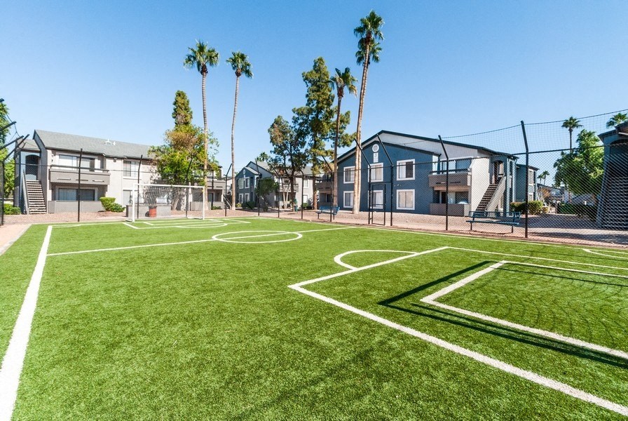 Community soccer field