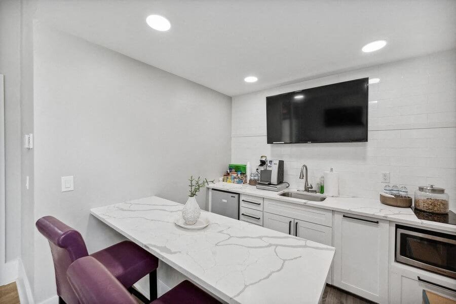 Clubhouse kitchenette