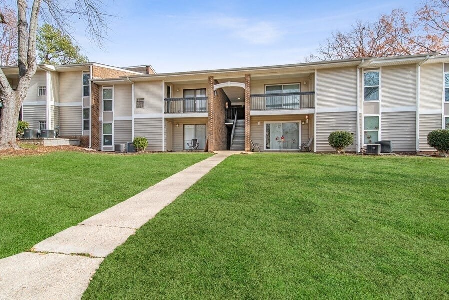 Apartment building exterior