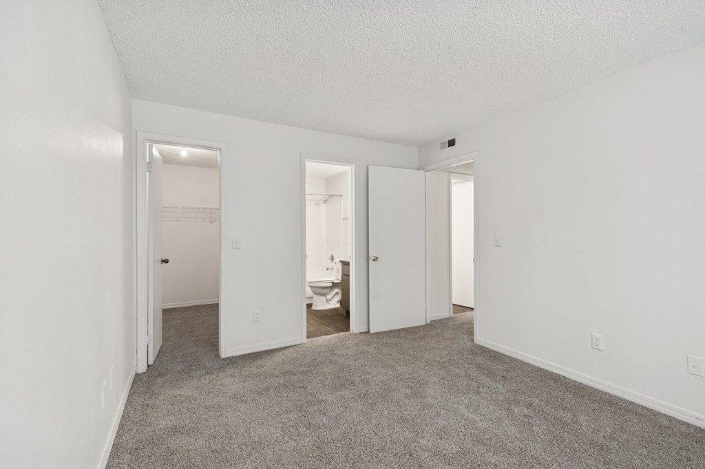 Model bedroom at Northlake Apartments in Jacksonville, FL