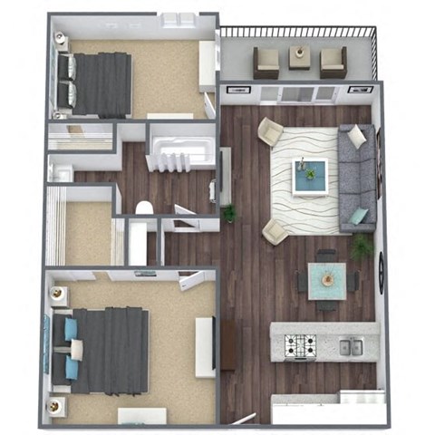 2X1 floor plan image
