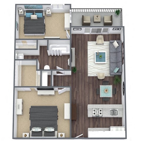 2X1-R floor plan image