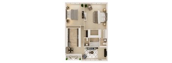 Creekside A Floor Plan