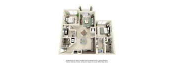 Paris 2x2 floor plan