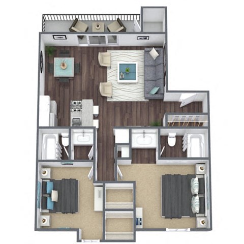 2X2-R floor plan image
