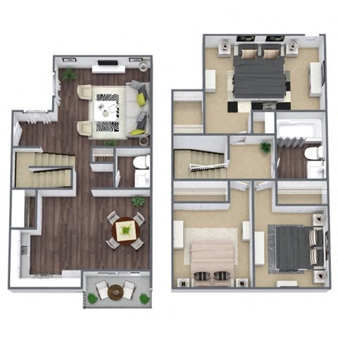 3B Floor Plan
