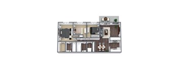 3X2 Floor Plan