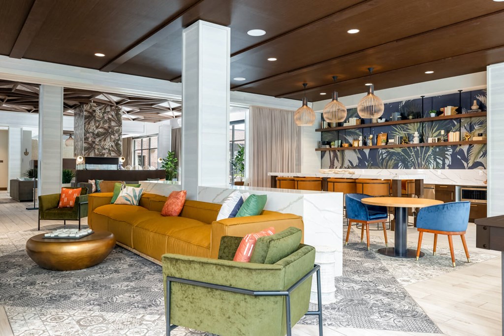 Community lounge interior