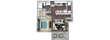 A1 3D Floor Plan