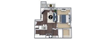 A1 3D Floor Plan Image
