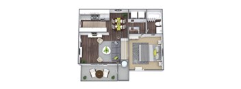 A1 Floor Plan at Lore South Mountain, Arizona