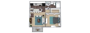 A1 Floorplan 3D Image