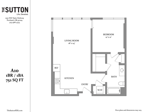a floor plan of a bedroom apartment
