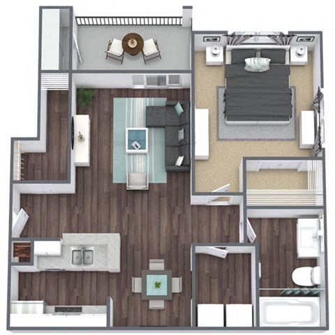 A1GR Floor Plan