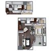 A2 3D Floor Plan Image
