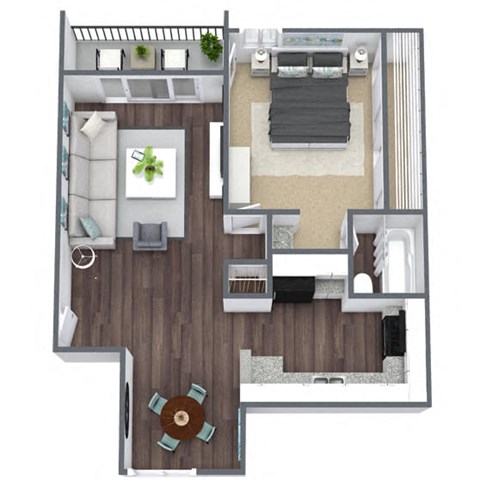 A2 floor plan image