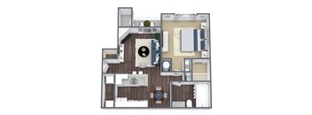 A2 3D Floor Plan Image