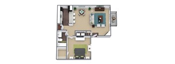 A2 Floorplan 3D Image